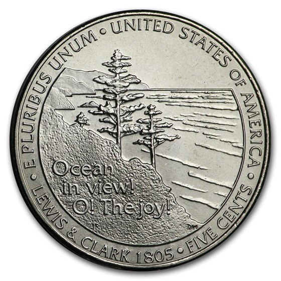 2005-D Jefferson Nickel Ocean in View BU 2005-D Jefferson Nickel Ocean in View BU